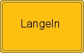 Ortsschild von Langeln