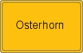 Ortsschild von Osterhorn