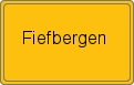 Ortsschild von Fiefbergen