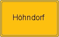 Ortsschild von Höhndorf