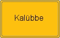 Ortsschild von Kalübbe