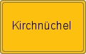 Ortsschild von Kirchnüchel