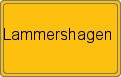 Ortsschild von Lammershagen