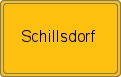 Ortsschild von Schillsdorf