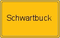 Ortsschild von Schwartbuck