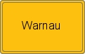 Ortsschild von Warnau