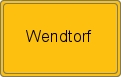 Ortsschild von Wendtorf