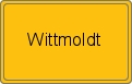 Ortsschild von Wittmoldt