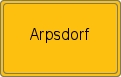 Ortsschild von Arpsdorf