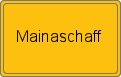 Ortsschild von Mainaschaff
