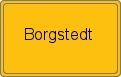 Ortsschild von Borgstedt