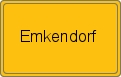 Ortsschild von Emkendorf
