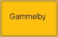 Ortsschild von Gammelby