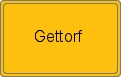 Ortsschild von Gettorf