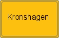 Ortsschild von Kronshagen