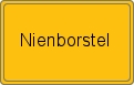 Ortsschild von Nienborstel