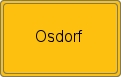 Ortsschild von Osdorf