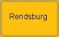 Ortsschild von Rendsburg