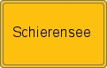 Ortsschild von Schierensee