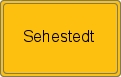 Ortsschild von Sehestedt