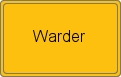 Ortsschild von Warder