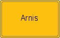 Ortsschild von Arnis