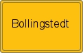 Ortsschild von Bollingstedt