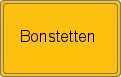 Ortsschild von Bonstetten