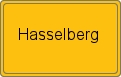 Ortsschild von Hasselberg