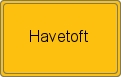 Ortsschild von Havetoft