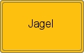 Ortsschild von Jagel