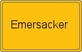Ortsschild von Emersacker