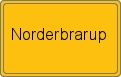 Ortsschild von Norderbrarup