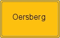 Ortsschild von Oersberg