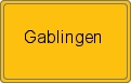 Ortsschild von Gablingen