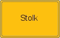 Ortsschild von Stolk