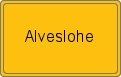 Ortsschild von Alveslohe