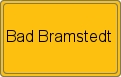 Ortsschild von Bad Bramstedt