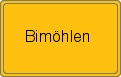 Ortsschild von Bimöhlen