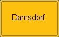 Ortsschild von Damsdorf