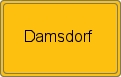 Ortsschild von Damsdorf
