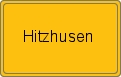Ortsschild von Hitzhusen