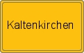 Ortsschild von Kaltenkirchen