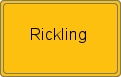Ortsschild von Rickling
