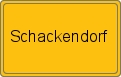Ortsschild von Schackendorf