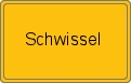 Ortsschild von Schwissel