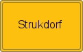 Ortsschild von Strukdorf