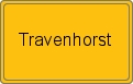 Ortsschild von Travenhorst