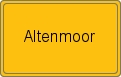 Ortsschild von Altenmoor