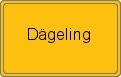 Ortsschild von Dägeling